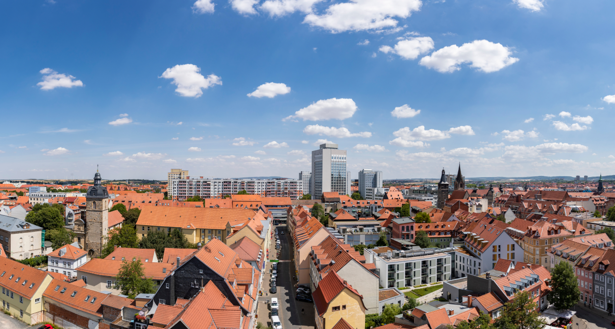 Versicherungsmakler Erfurt 22 Versicherungsmakler Erfurt: Panorama Krampfervorstadt