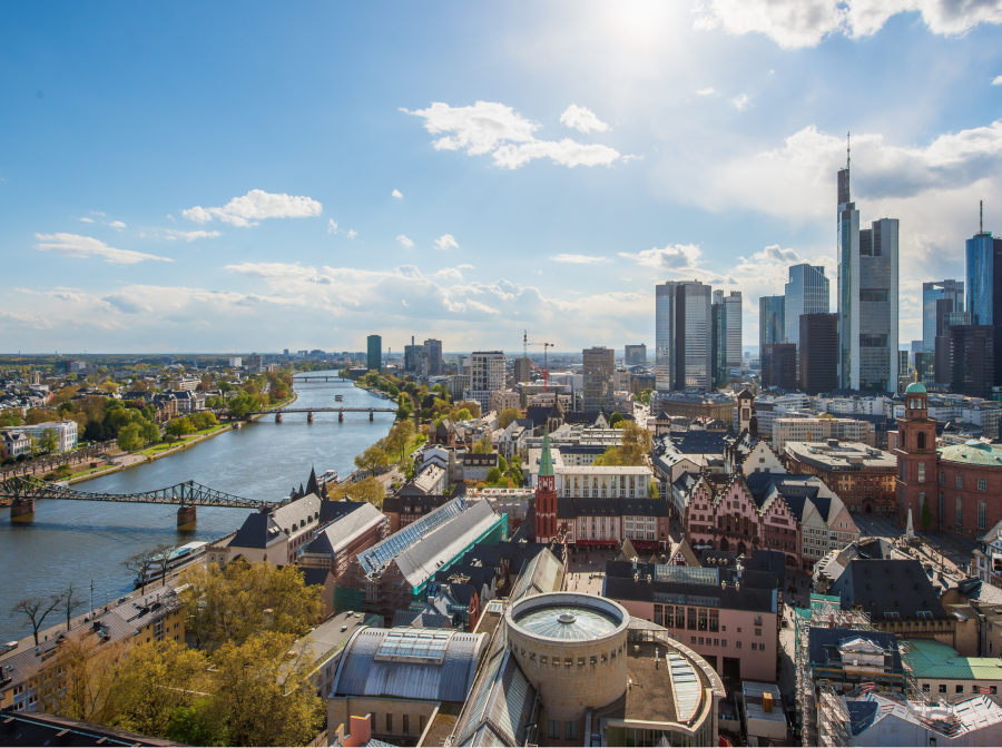 Versicherungsmakler Frankfurt: Luftansicht