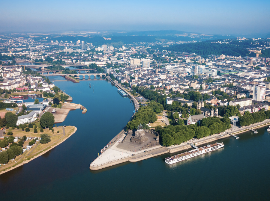 Versicherungsmakler Koblenz 1 Versicherungsmakler Koblenz: Deutsches Eck