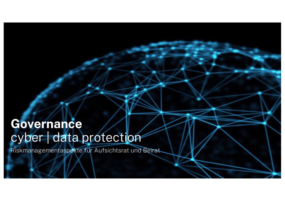 Whitepaper: Governance | Cyber and data protection - Titel
