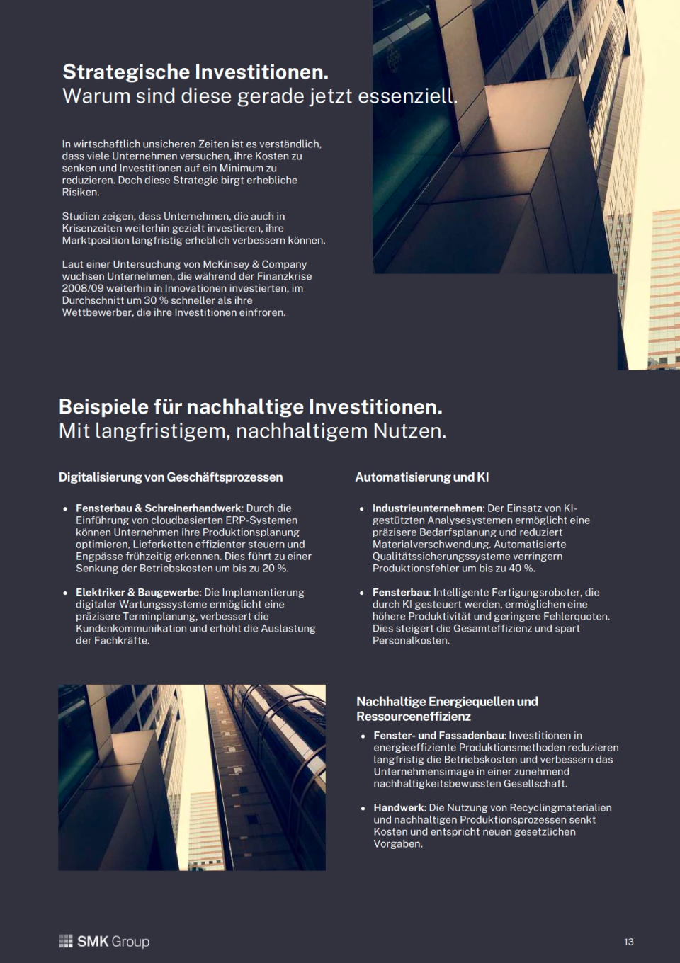 Jetzt sind Entscheider gefragt | Allgemein 4 Whitepaper: Jetzt sind Entscheider gefragt - Inhalt