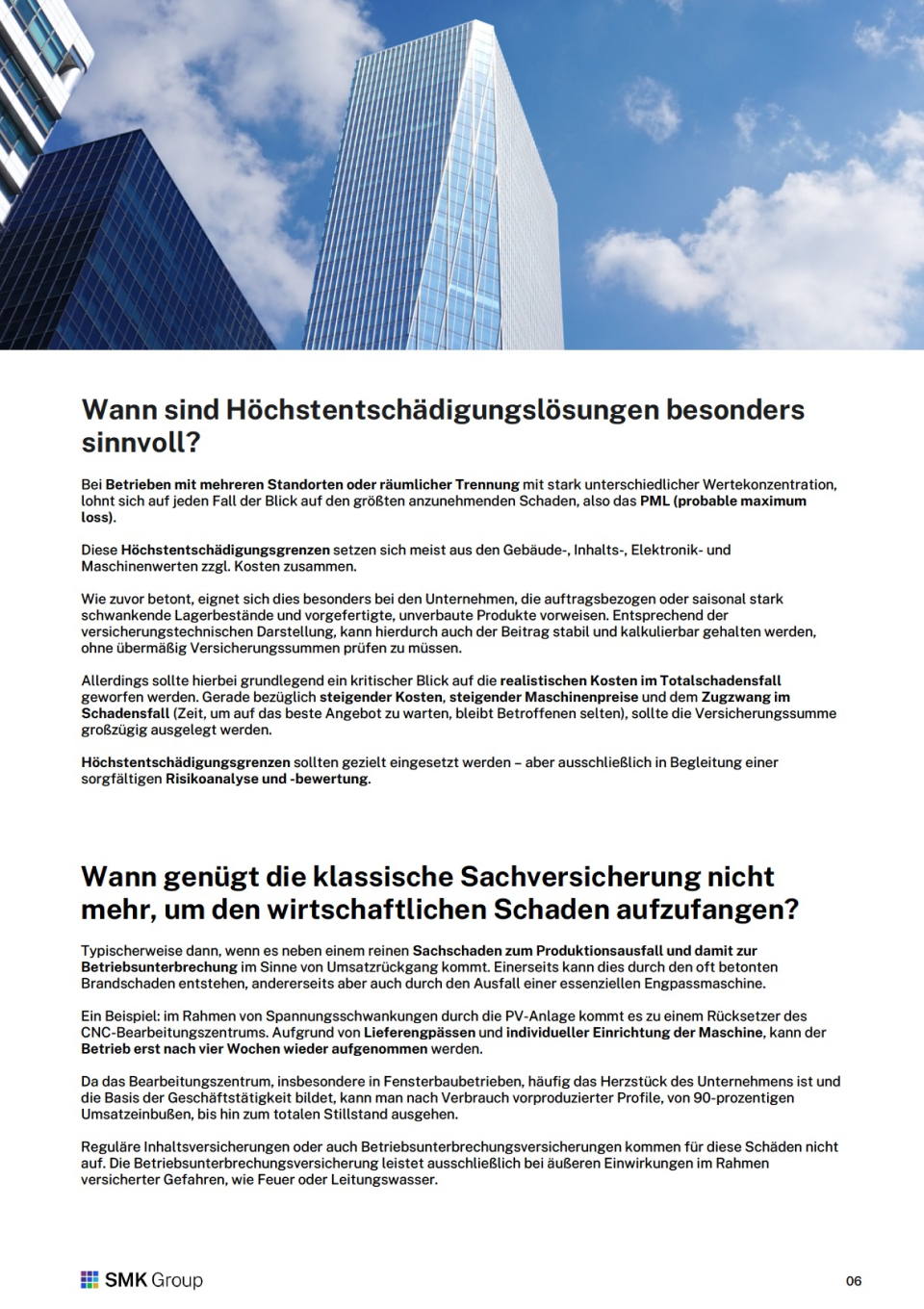 Kritische Risiken Holzbetriebe | Holz 4 Whitepaper: Kritische Risiken in holzverarbeitenden Betrieben - Inhalt