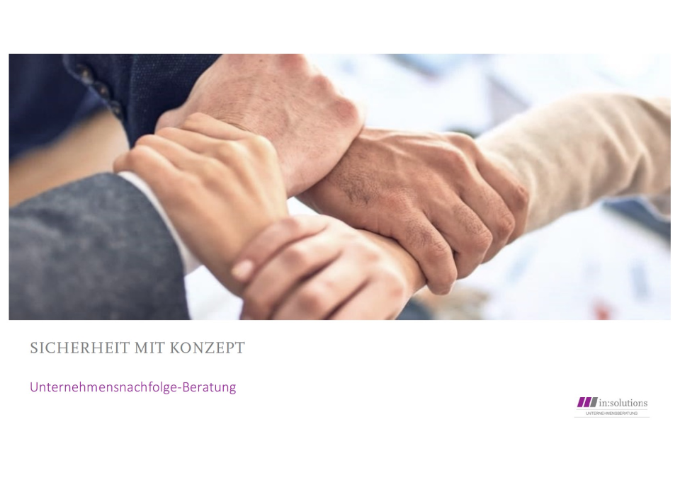 Whitepaper: Die optimale Gestaltung der Unternehmensnachfolge - Titel